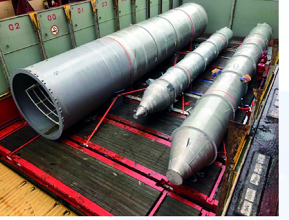 80-ton distillation tower to the UAE project cargo