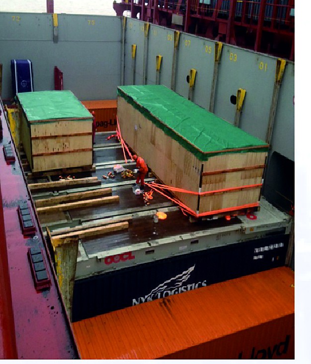 Mining equipment to Kitwe project cargo